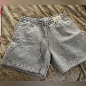 Hollister Light Gray Knit Shorts